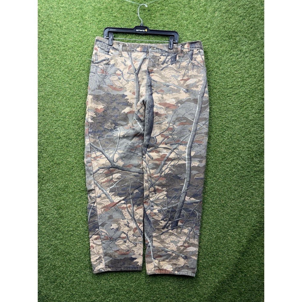 Cabelas Dry-Plus Hunting Pants Mens 42 Insulated Camouflage Polyester Outdoor